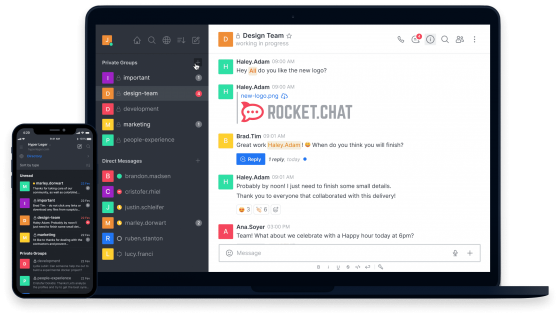 Conheça o Hub de Comunicação Rocket.Chat